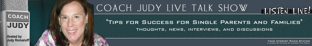Coach Judy Live Internet Radio Show